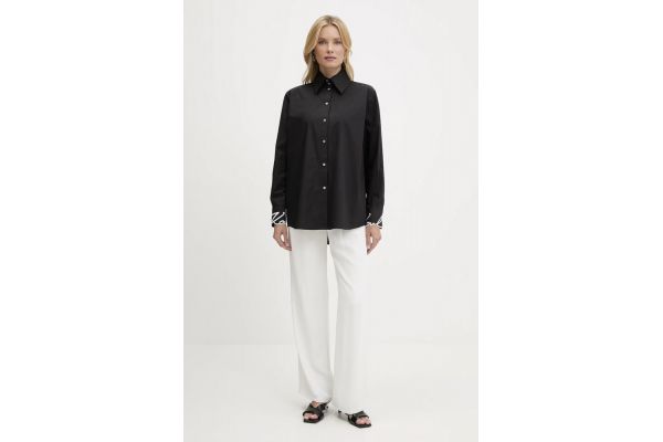 Γυναικείο Πουκάμισο Μαύρο Karl Lagerfeld A3W11023-999 BLACK