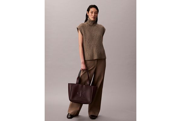 Γυναικεία Tote Τσάντα Μπορντό Calvin Klein LV04F3218G-BAP