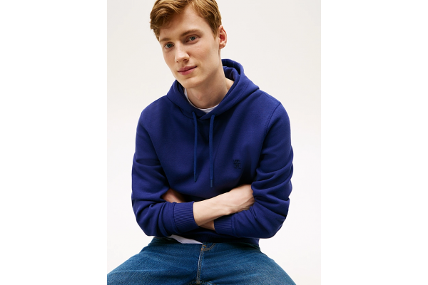 Men's Blue Monogram Imd Hoodie Tommy Hilfiger MW0MW39371-C7G