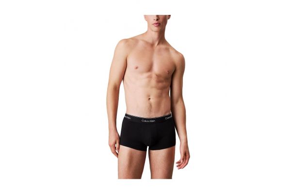Men's Black Low Rise Trunk 3Pk Calvin Klein LV00NB4389-TM6