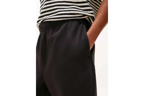 Men's Black Monogram Imd Sweatpants Tommy Hilfiger MW0MW39409-BDS