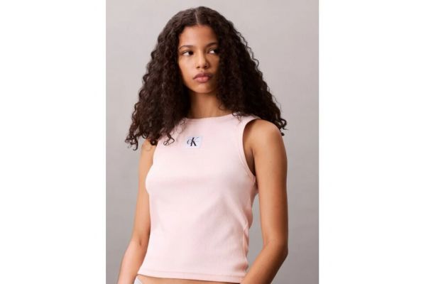 Γυναικείο Αμάνικο Τοπ Ροζ Calvin Klein LV047C909G-VI7
