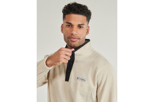 Men's Beige Steens Mountain Half Snap II Fleece Columbia 2097721-272