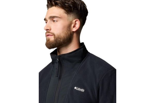 Men's Black Sequoia Grove Half Zip Fleece Columbia 2095901-011