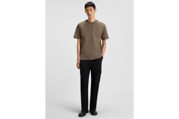 Men's Brown Dapolino T-shirt Hugo 50488330-032