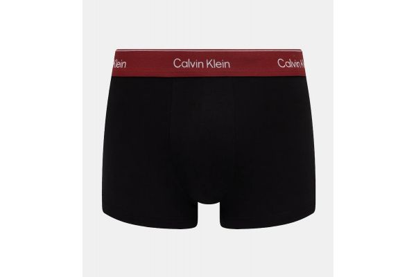 Men's Black Low Rise Trunk 3Pk Calvin Klein LV00NB4389-2VA
