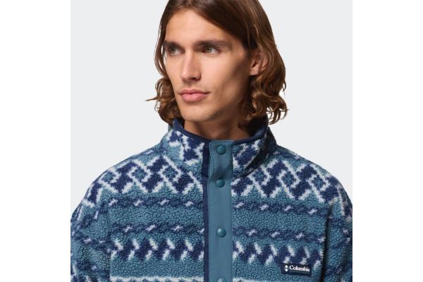 Men's Everblue KnitKnot Helvetia II Printed Half Snap Fleece Columbia 2098461-429