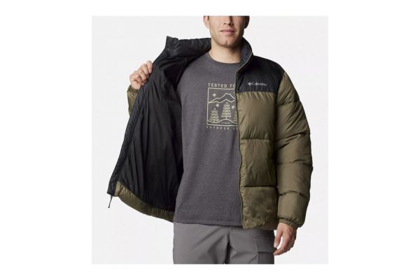 Men's Khaki Puffect III Jacket Columbia 2086861-397