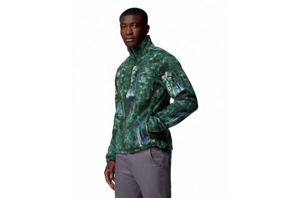Ανδρική Steens Mountain Printed Ζακέτα Πράσινη Columbia 1478231-375