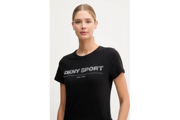 Γυναικείο T-shirt Μαύρο DKNY DP5T1376-H7E
