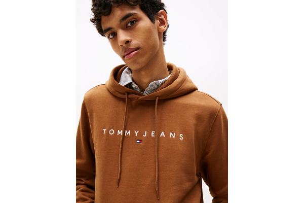 Ανδρικό Φούτερ Καφέ Tommy Jeans DM0DM20746-GVP