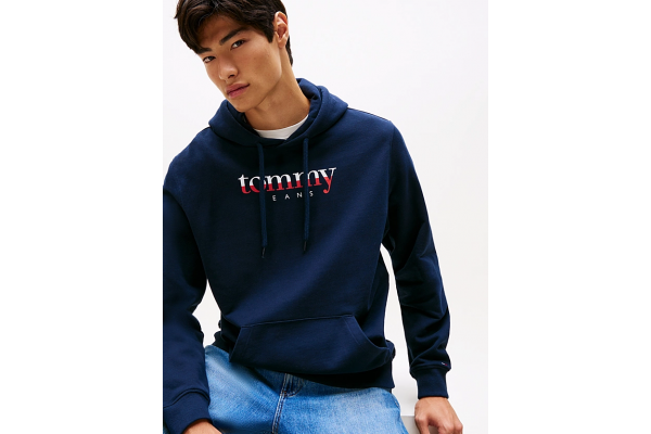 Ανδρικό Φούτερ Navy Μπλε Tommy Jeans DM0DM22113-C1G