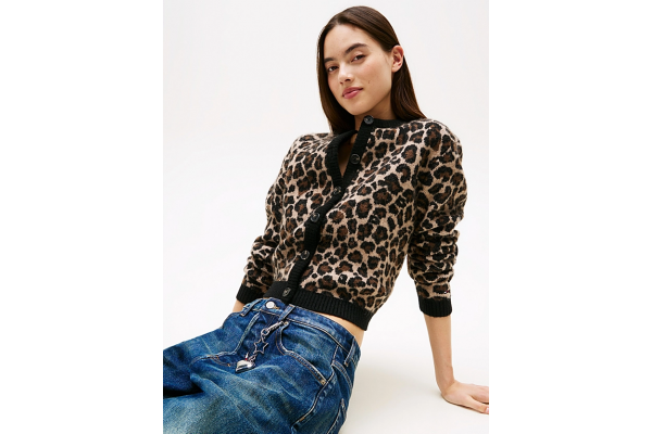 Γυναικεία Ζακέτα Λεοπάρ Tommy Jeans DW0DW21968-0HD