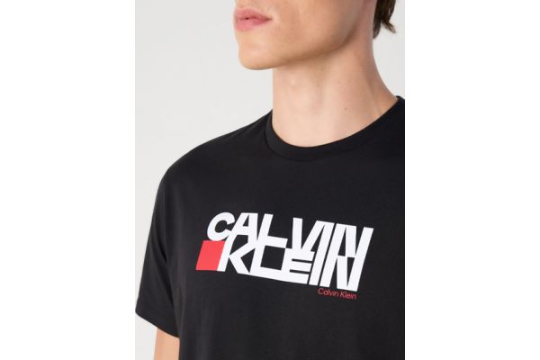 Ανδρικό T-shirt Μαύρο Calvin Klein LV04RD814G-UB1 Ανδρικό T-shirt Μαύρο Calvin Klein LV04RD814G-UB1