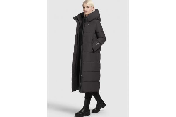 Women's Black Soulani4 Coat Khujo KJ252CO253-BLACK