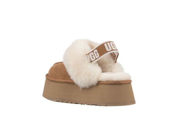 Women's Chestnut Funkette Slipper UGG 1113474-CHE