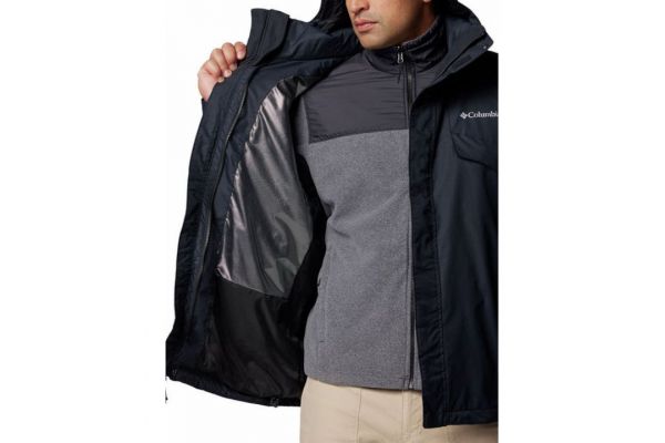 Ανδρικό Bugaboo III Fleece Μπουφάν Μαύρο Columbia 2096904-010