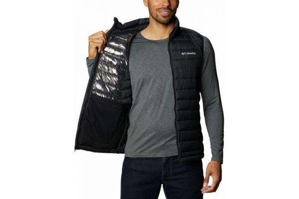 Ανδρικό Powder Lite II Γιλέκο Μαύρο Columbia 2086974-010