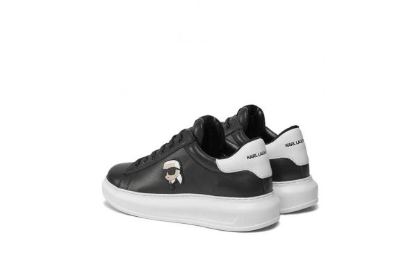 Ανδρικά Δερμάτινα NFT Sneakers Μαύρα Karl Lagerfeld KL52530N-000