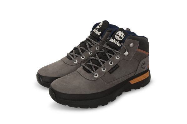 Men's Grey Field Trekker Mid Lace Boots Timberland TB0A61ER-033