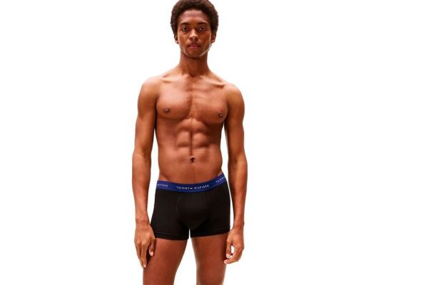 Ανδρικό Σετ Μπόξερ 3 Τεμαχίων Μαύρα Tommy Hilfiger UM0UM02763-0TQ