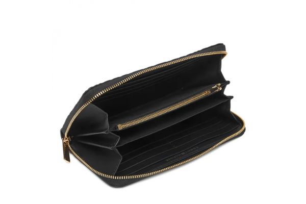 Γυναικείο Πορτοφόλι Μαύρο Tommy Hilfiger AW0AW17955-BDS