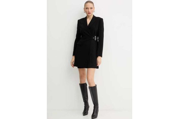 Γυναικείο Φόρεμα Μαύρο Karl Lagerfeld A4W13023-999 BLACK