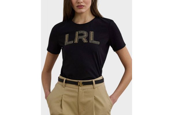 Γυναικείο Katlin T-shirt Μαύρο Ralph Lauren 200971125001-001