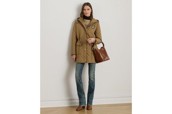 Γυναικείο Μπουφάν Καφέ Ralph Lauren 297979534002-200