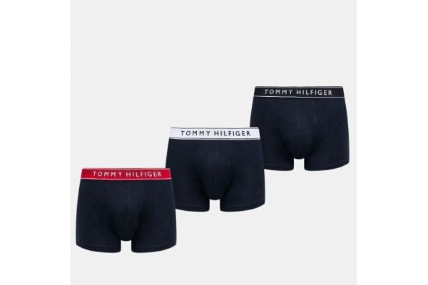 Ανδρικό Σετ Μπόξερ 3 Τεμαχίων Navy Μπλε Tommy Hilfiger UM0UM03457-0WF