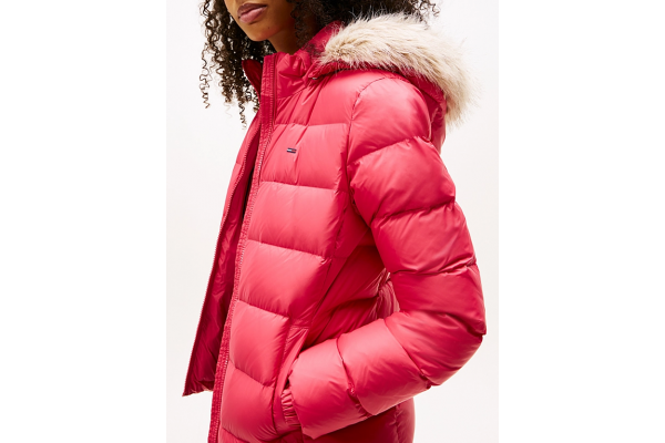 Women's Vintage Cerice Tjw Basic Hooded Down Jacket Ext Tommy Jeans DW0DW18312-XI5