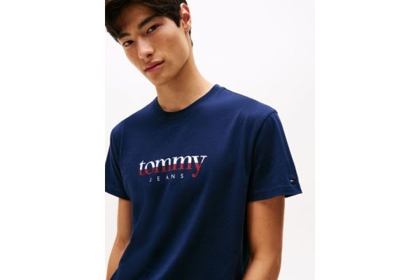 Ανδρικό T-shirt Navy Μπλε Tommy Jeans DM0DM21978-C1G
