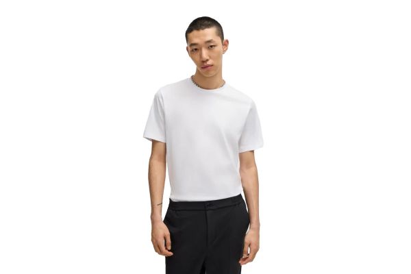 Men's White Dimerstee T-shirt Hugo 50542969-100