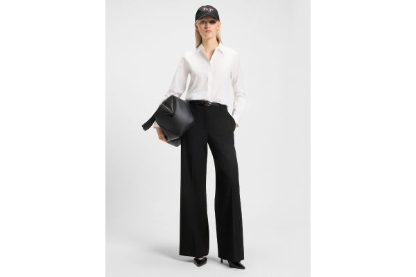 Women's Black Hasmina Trousers Hugo 50542647-001
