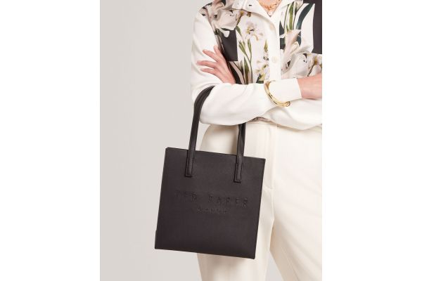 Γυναικεία Seacon Crosshatch Icon Τσάντα Μαύρη Ted Baker 281659-BLACK