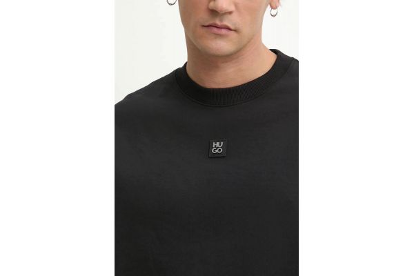 Men's Black Dettil Sweatshirt Hugo 50533689-002