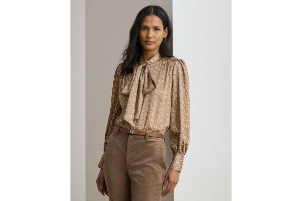 Γυναικείο Klaryce Πουκάμισο Καφέ Ralph Lauren 200979801001-230