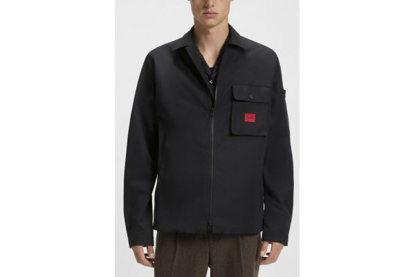 Ανδρικό Emmond Overshirt Μαύρο Hugo 50482701-001