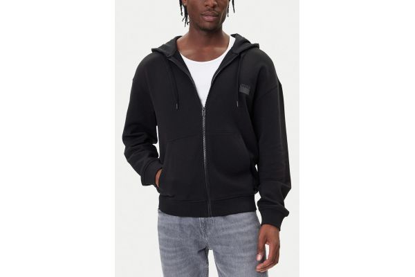 Men's Black Delastomer Sweatshirt Hugo 50546874-001