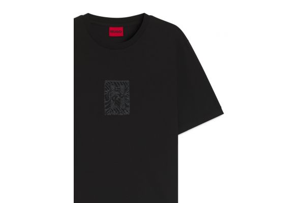 Men's Black Dadso T-shirt Hugo 50546804-001