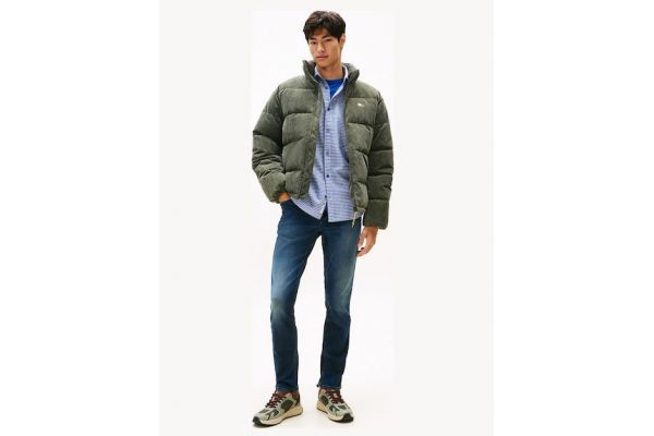 Men's Navy Blue Scanton Slim Di1263 Tommy Jeans DM0DM22154-1BK