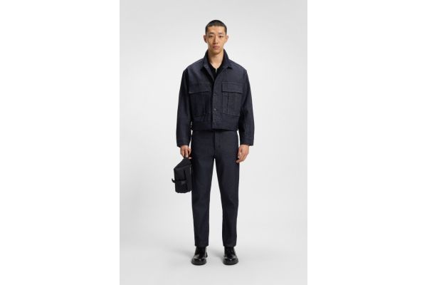 Ανδρικό Hugo Jeans 838 Navy Μπλε 50542905-401