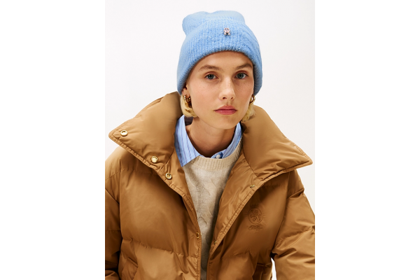 Γυναικείο Σκουφάκι Γαλάζιο Tommy Hilfiger AW0AW17784-C2B