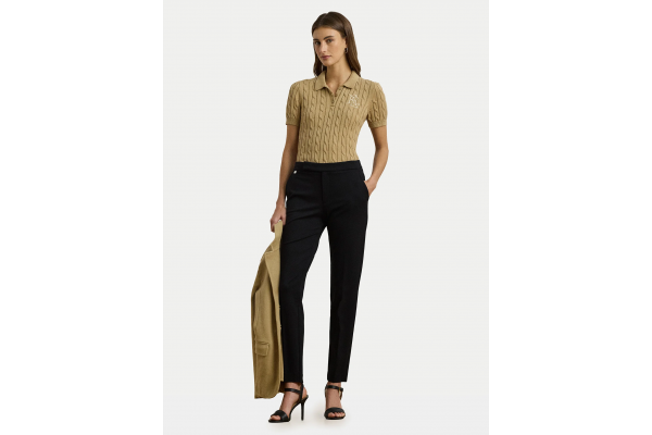 Γυναικείο Adom Straight Παντελόνι Μαύρο Ralph Lauren 200758961002-001