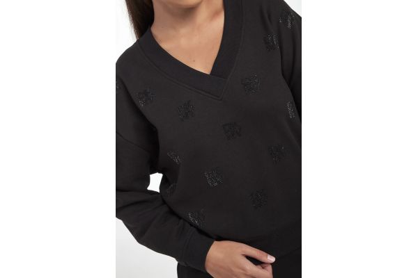 Women's Black Sweatshirt DKNY DP5T1465-BBL