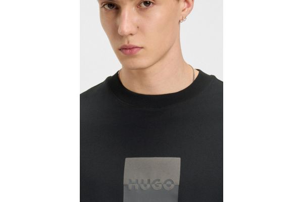 Ανδρικό Dusplit T-shirt Μαύρο Hugo 50542784-001