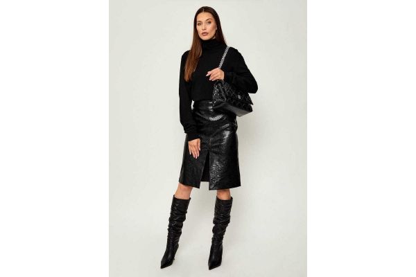 Women's Black Rantuli-1 Skirt Hugo 50546783-968