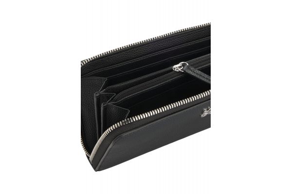 Women's Black Chris 2.0 Zip Wallet Hugo 50547912-001