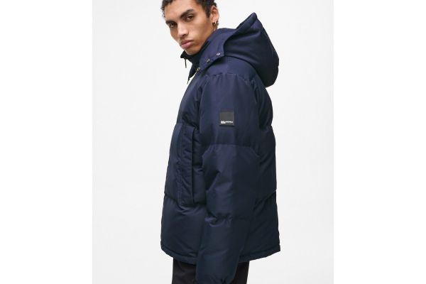 Ανδρικό Puffer Μπουφάν Navy Μπλε Karl Lagerfeld Jeans A3M15033-310 BLACK IRIS