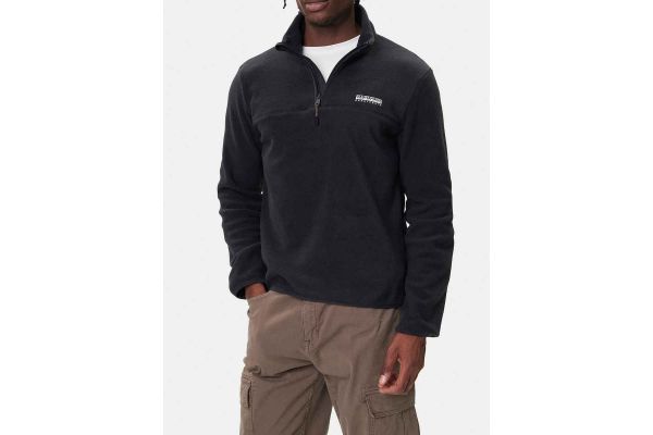 Ανδρικό T-Dergana Fleece Μαύρο Napapijri NP0A88UZ-9411